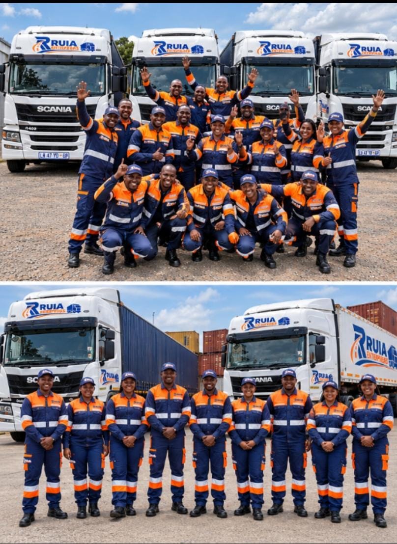 RUIA ENTERPRISES drivers with the fleet