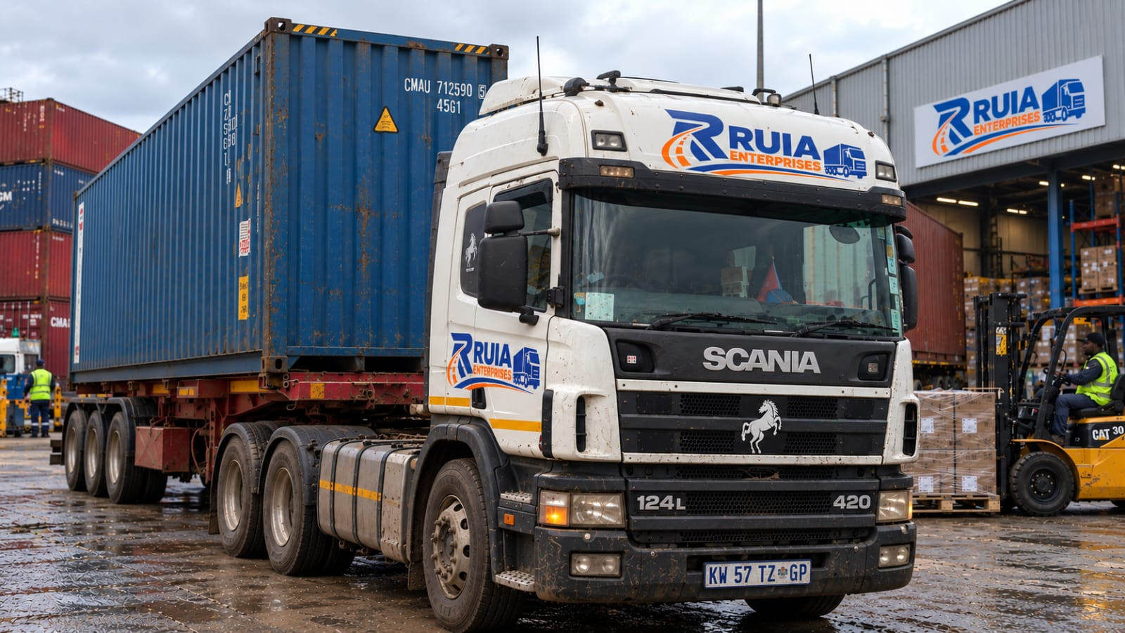 RUIA ENTERPRISES import and export container operations