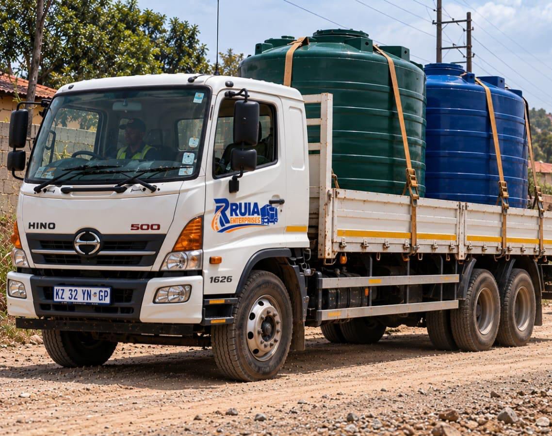 RUIA ENTERPRISES local transport fleet in Gauteng